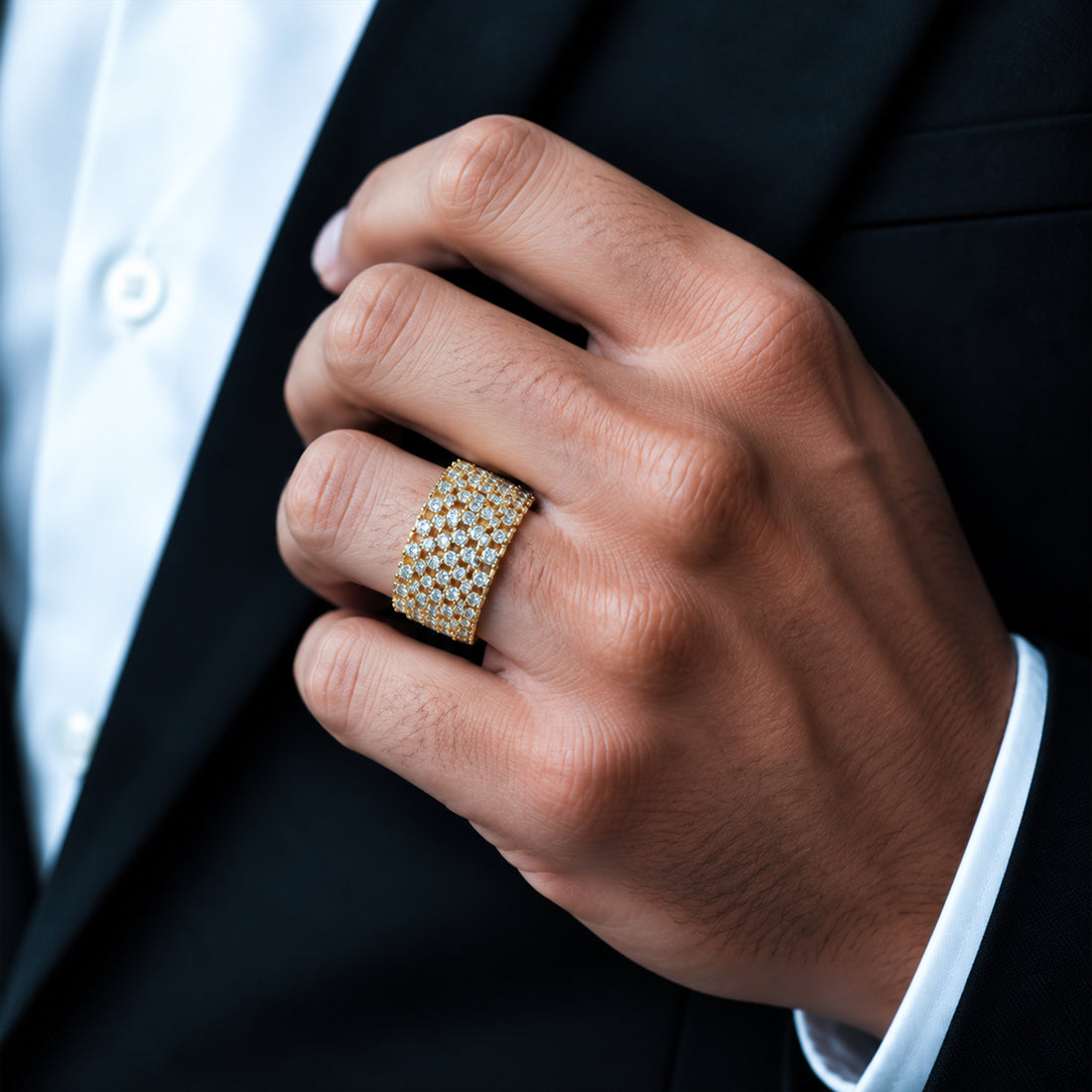 Kavya Gold Ring GMR -60