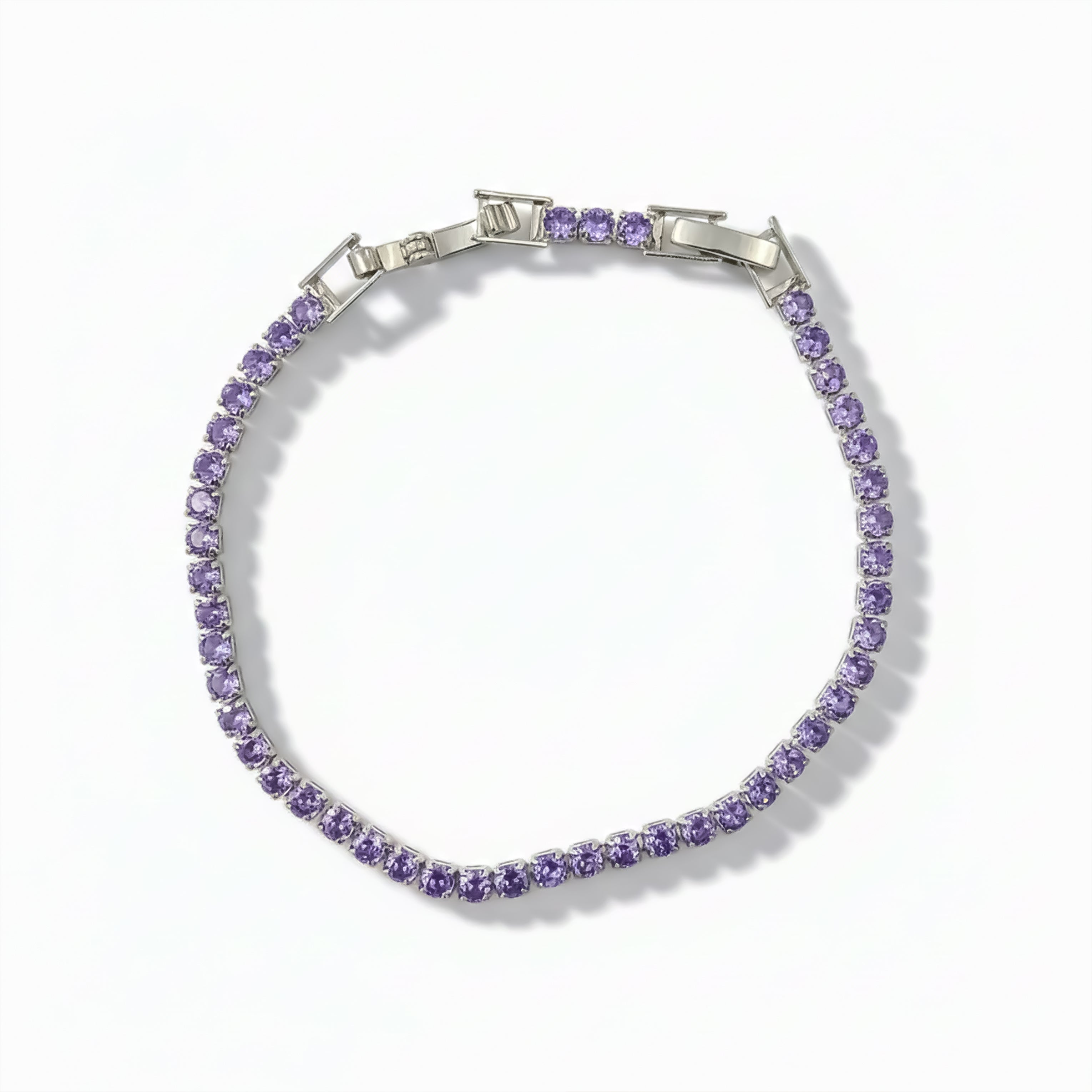 Lavender Luxe Tennis Bracelet GWB -73