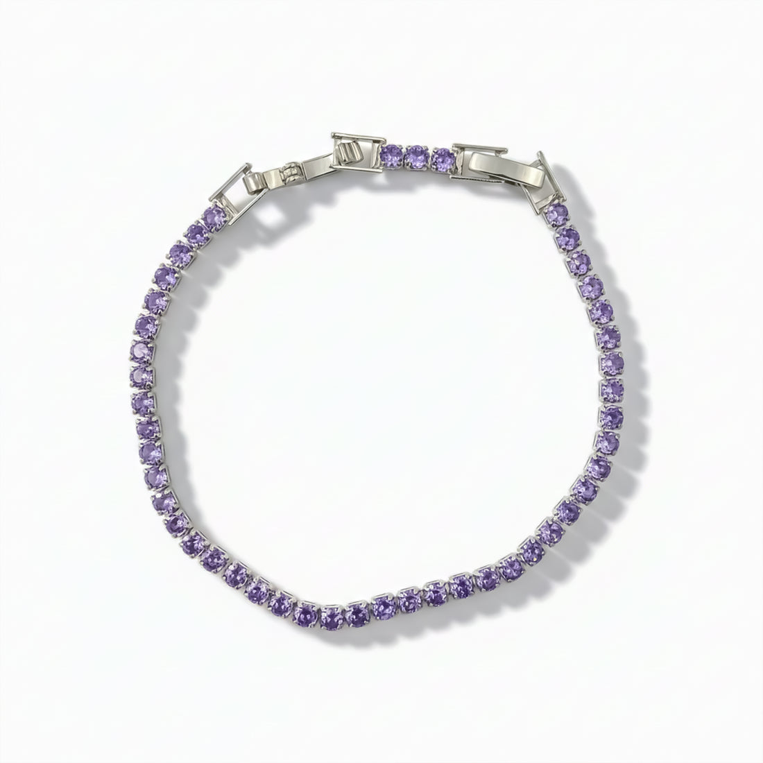 Lavender Luxe Tennis Bracelet GWB -73