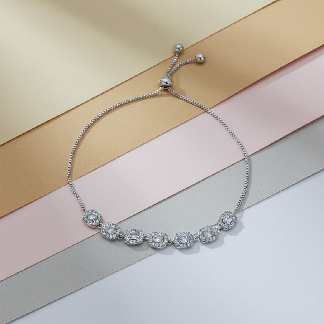 Luxe Halo Adjustable Bracelet GWB -160