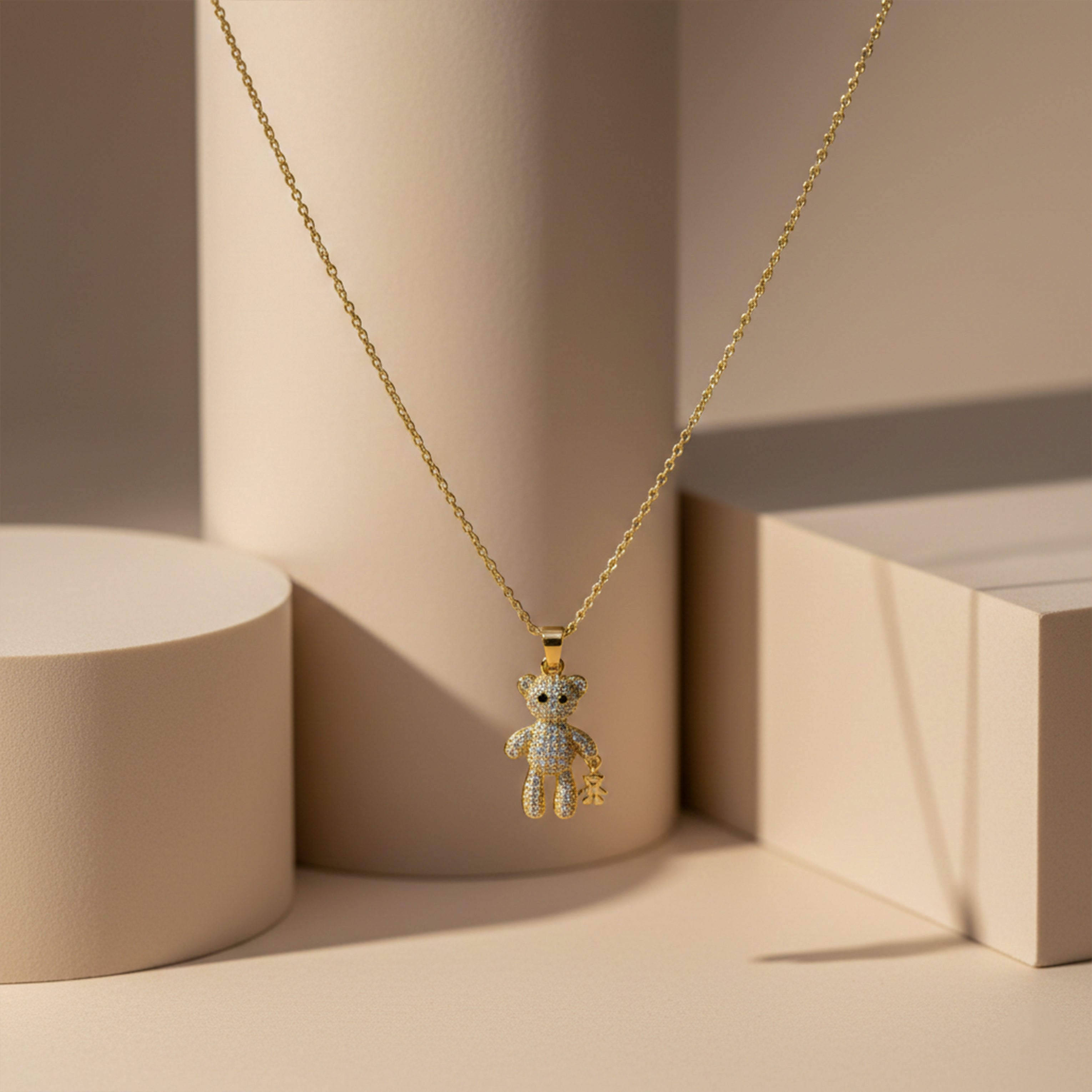 Pendant Necklace with Mini Charm GWN -86