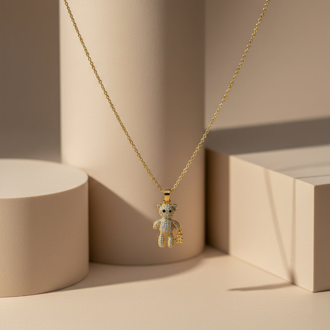 Pendant Necklace with Mini Charm GWN -86