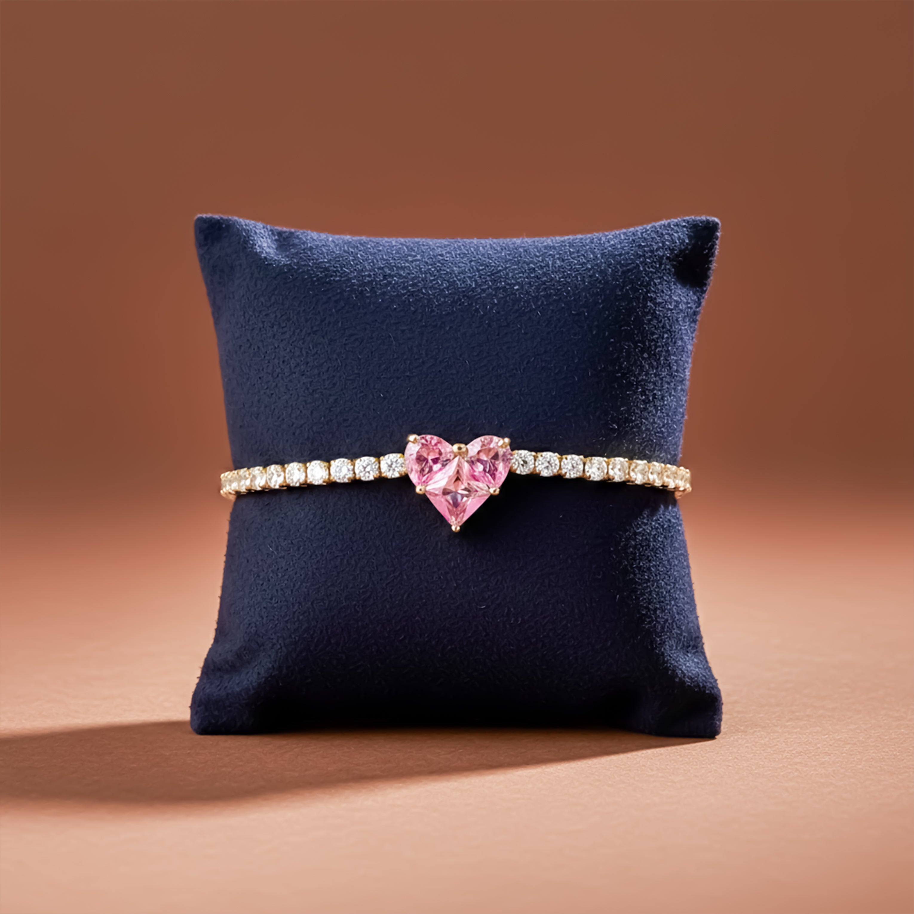 Blush Heart Bracelet GWB -117
