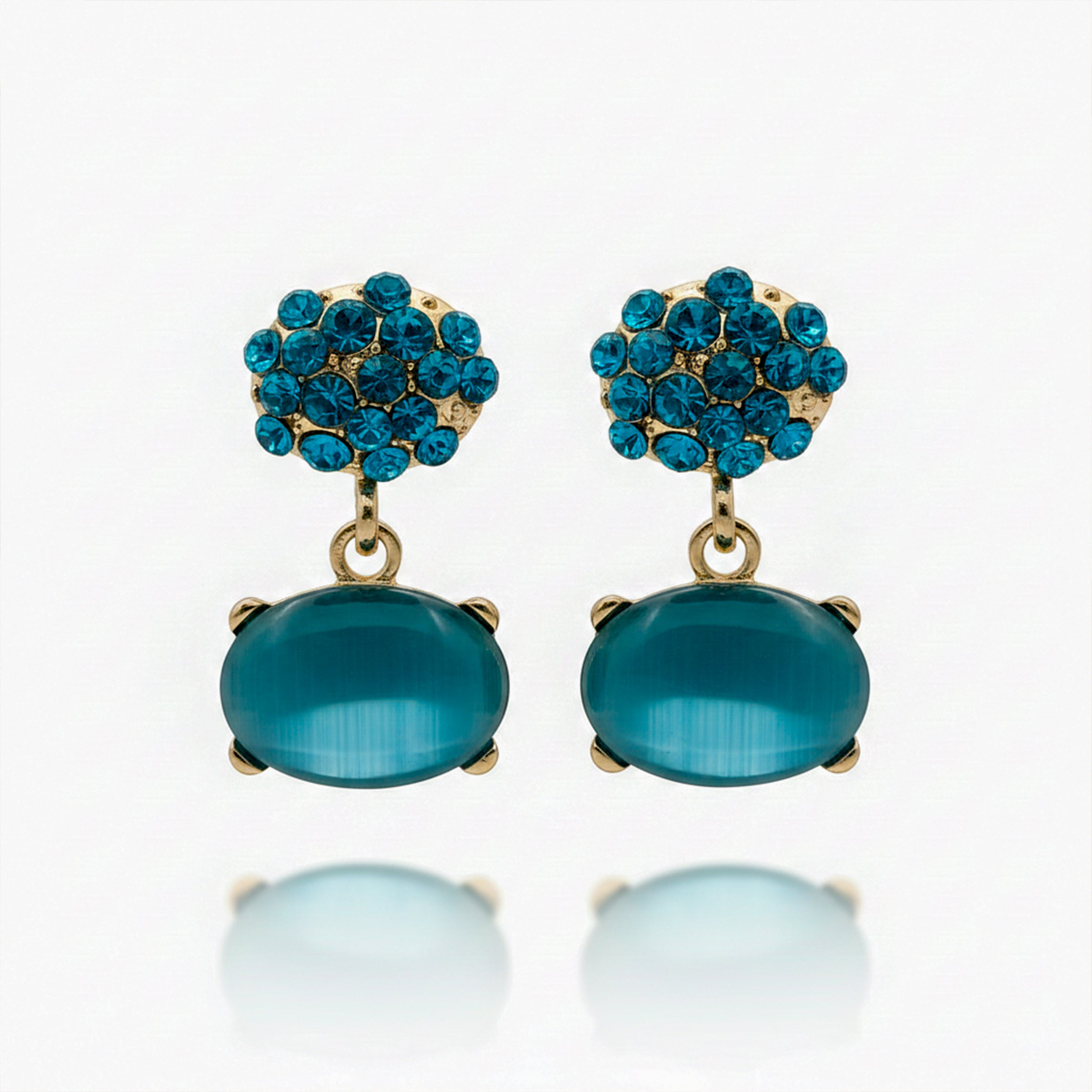 Ocean Bloom Drop Earrings GWE -218