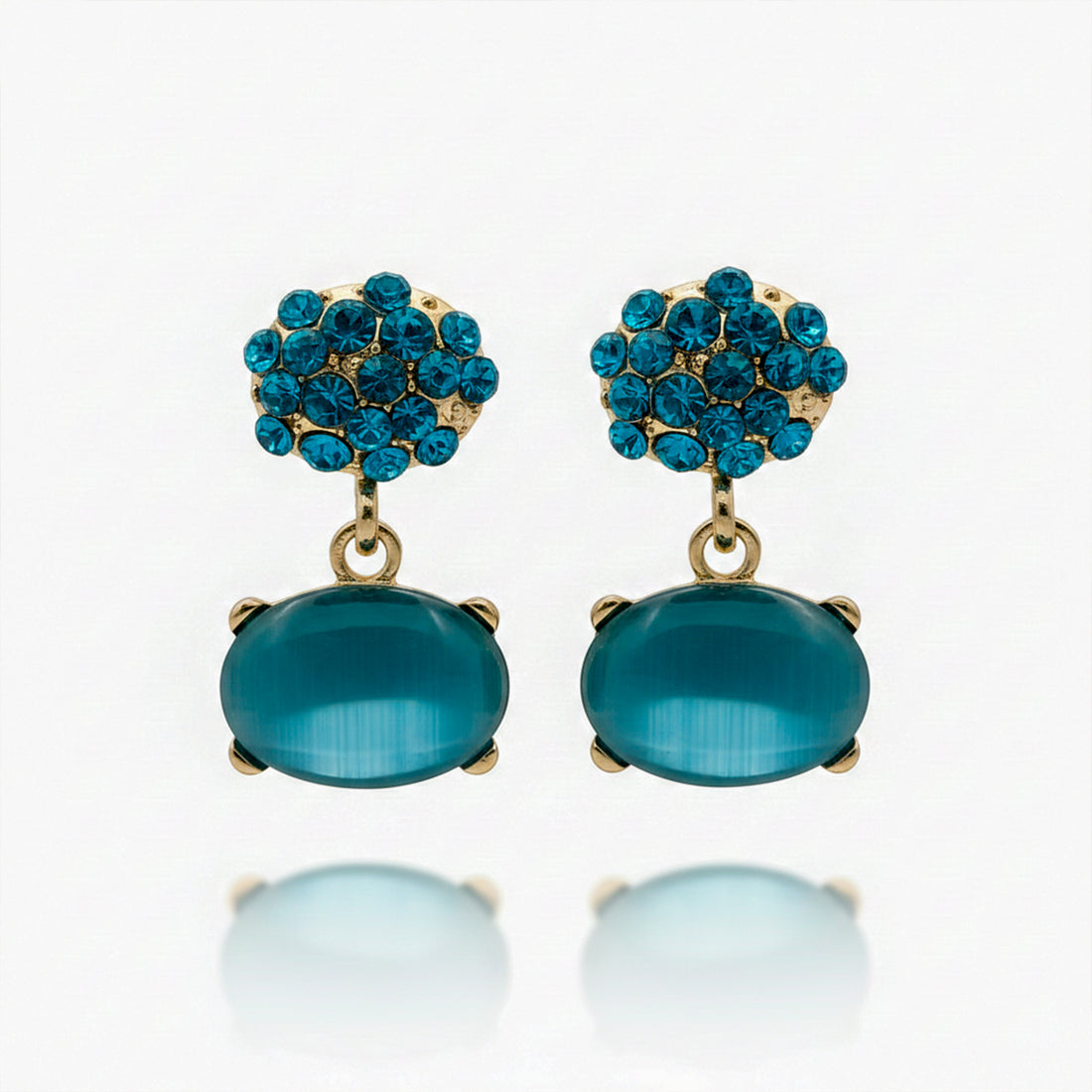 Ocean Bloom Drop Earrings GWE -218