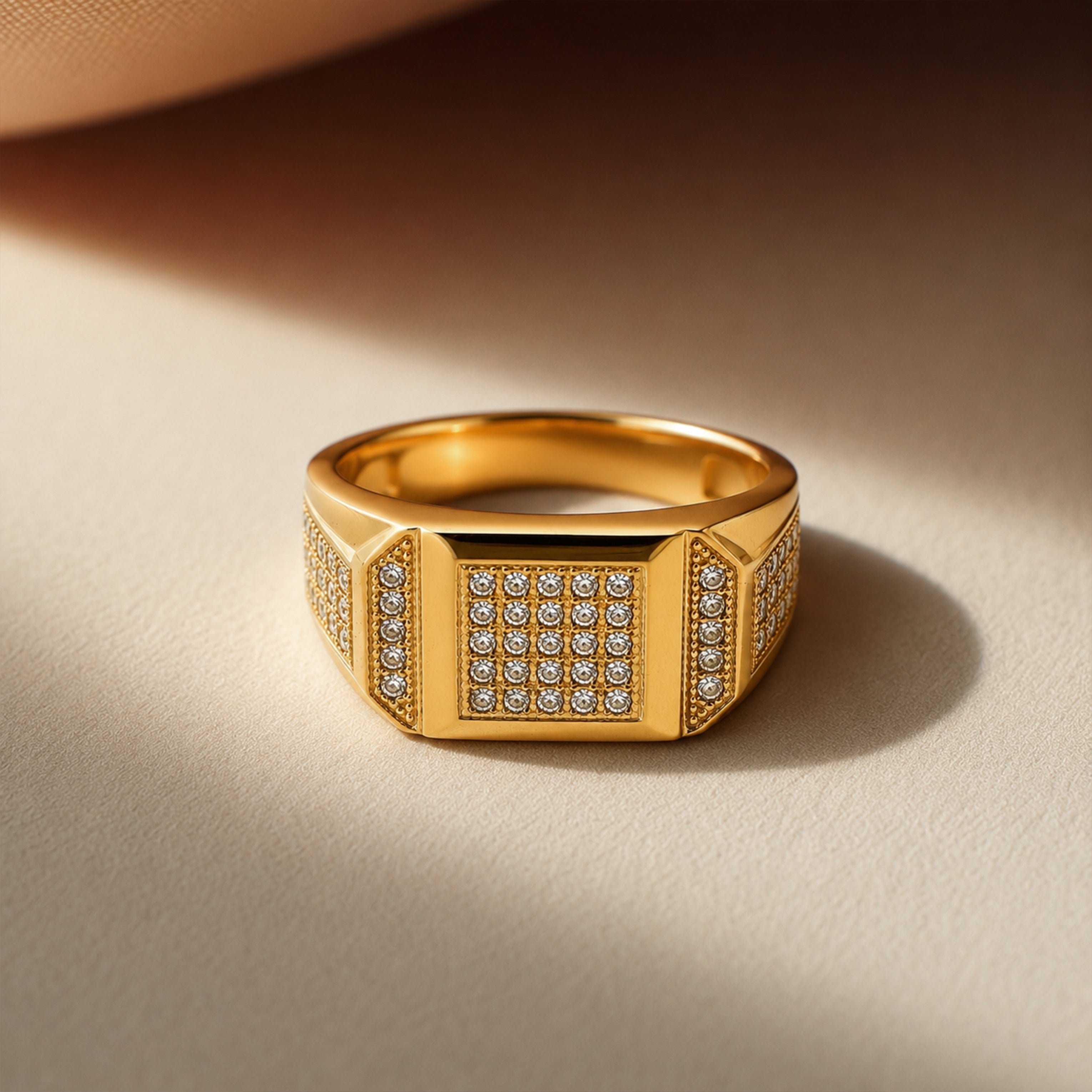 Crystal Grid Geometric Ring GMR -44