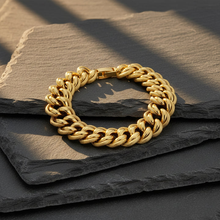 Imperial Cuban Gold Bracelet GMB -15