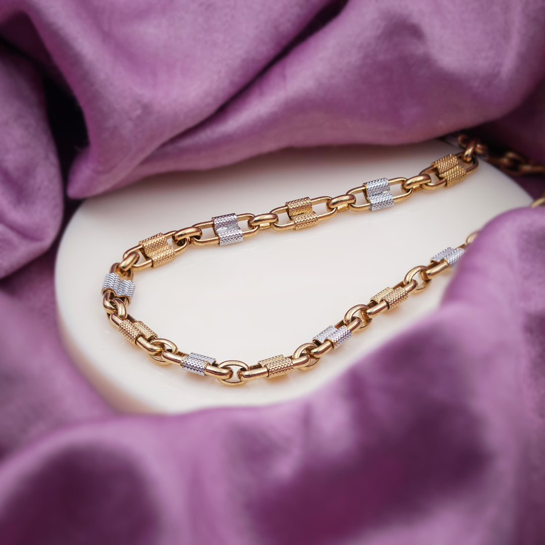 Dual Lock Men's Chain