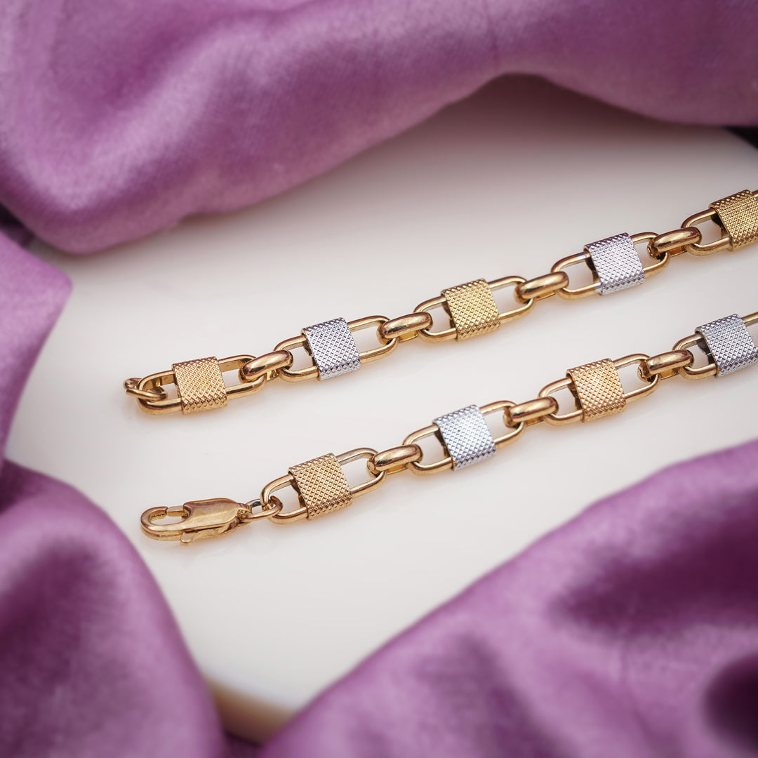 Dual Lock Men's Chain