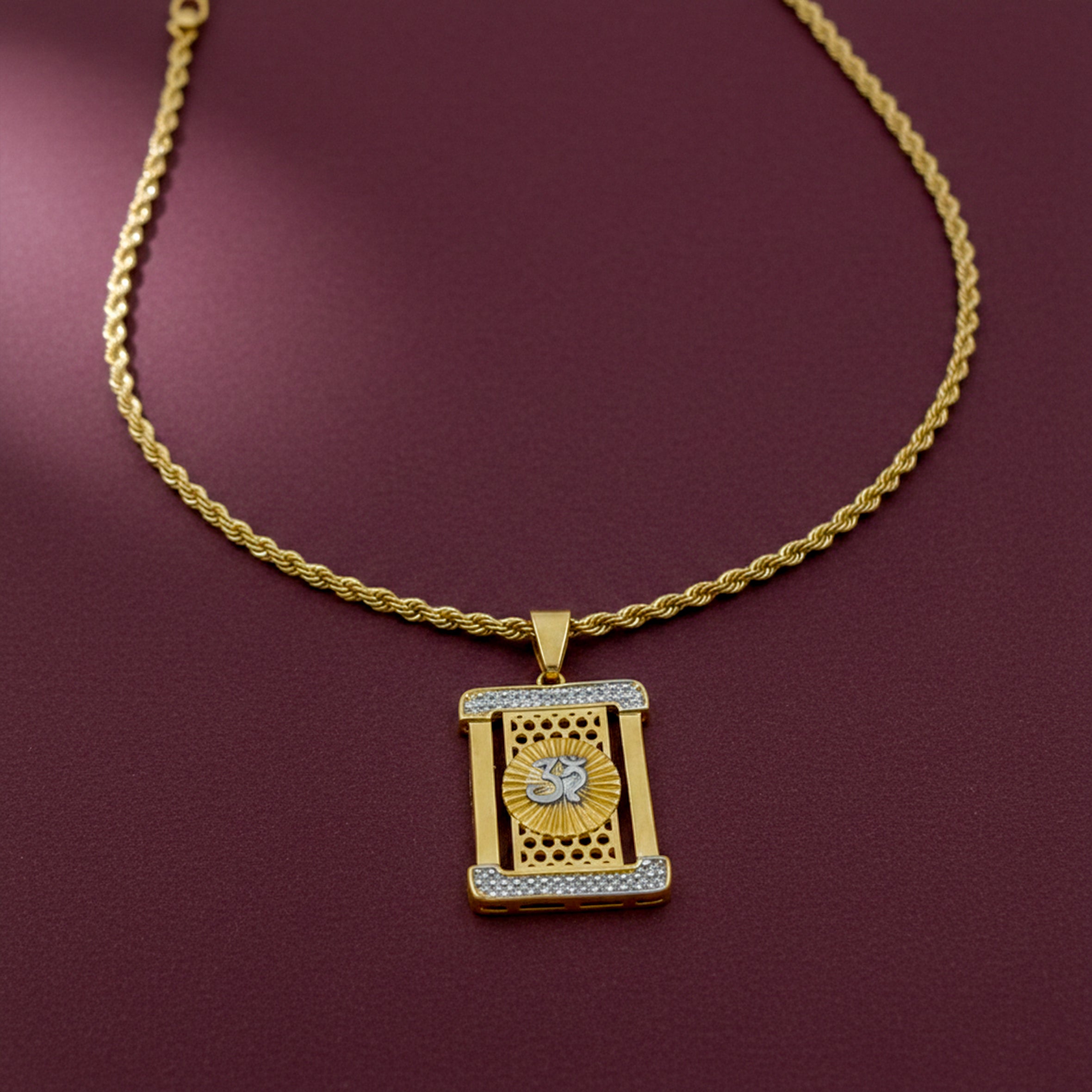 Divine Om Pendant Chain GMP -6