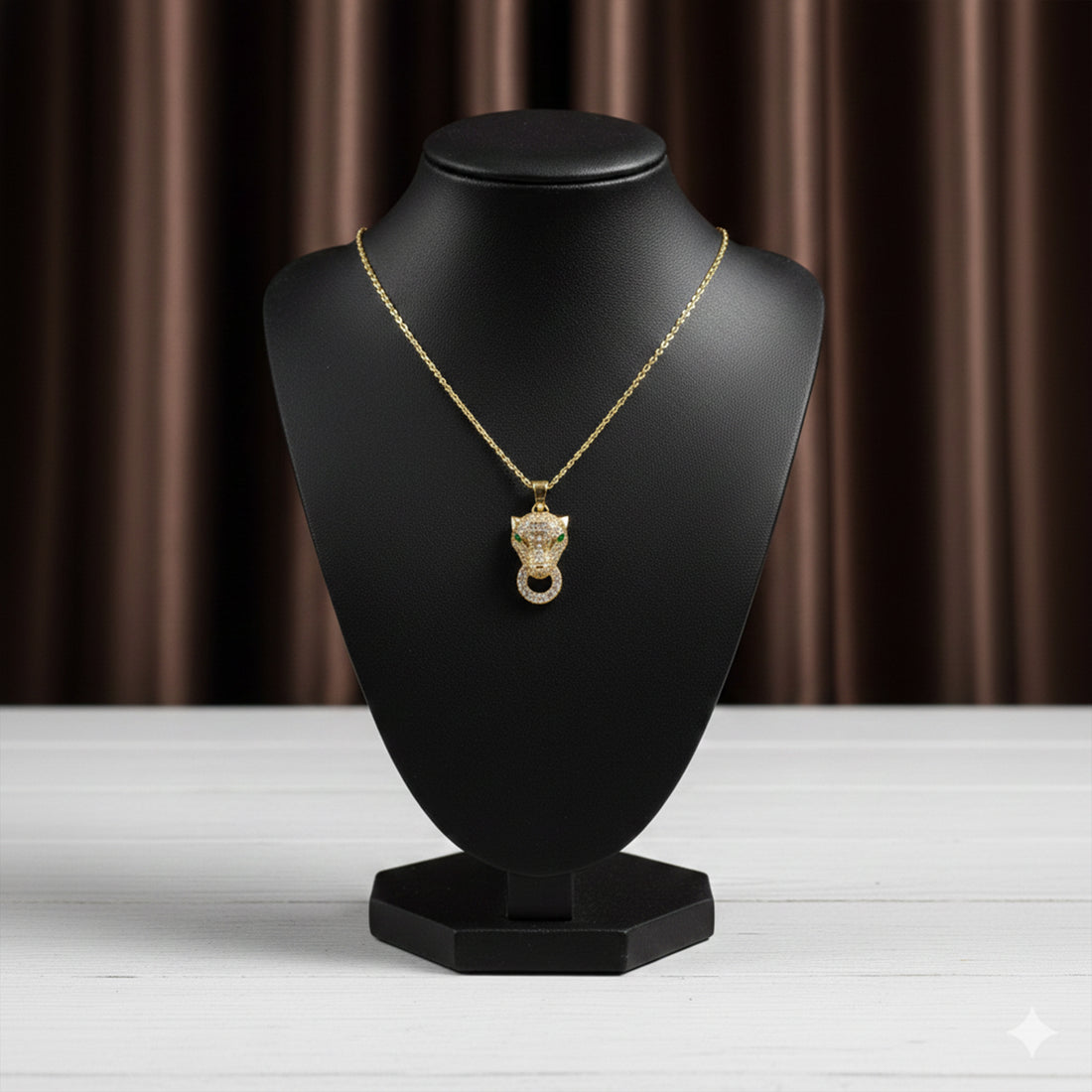 Panther Head Pendant Necklace GWN -77