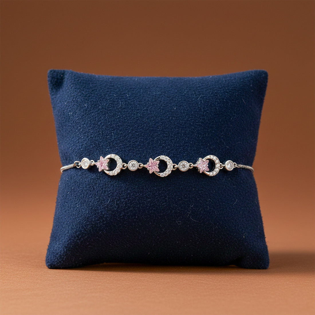 Pink Star Halo Bracelet GWB -157
