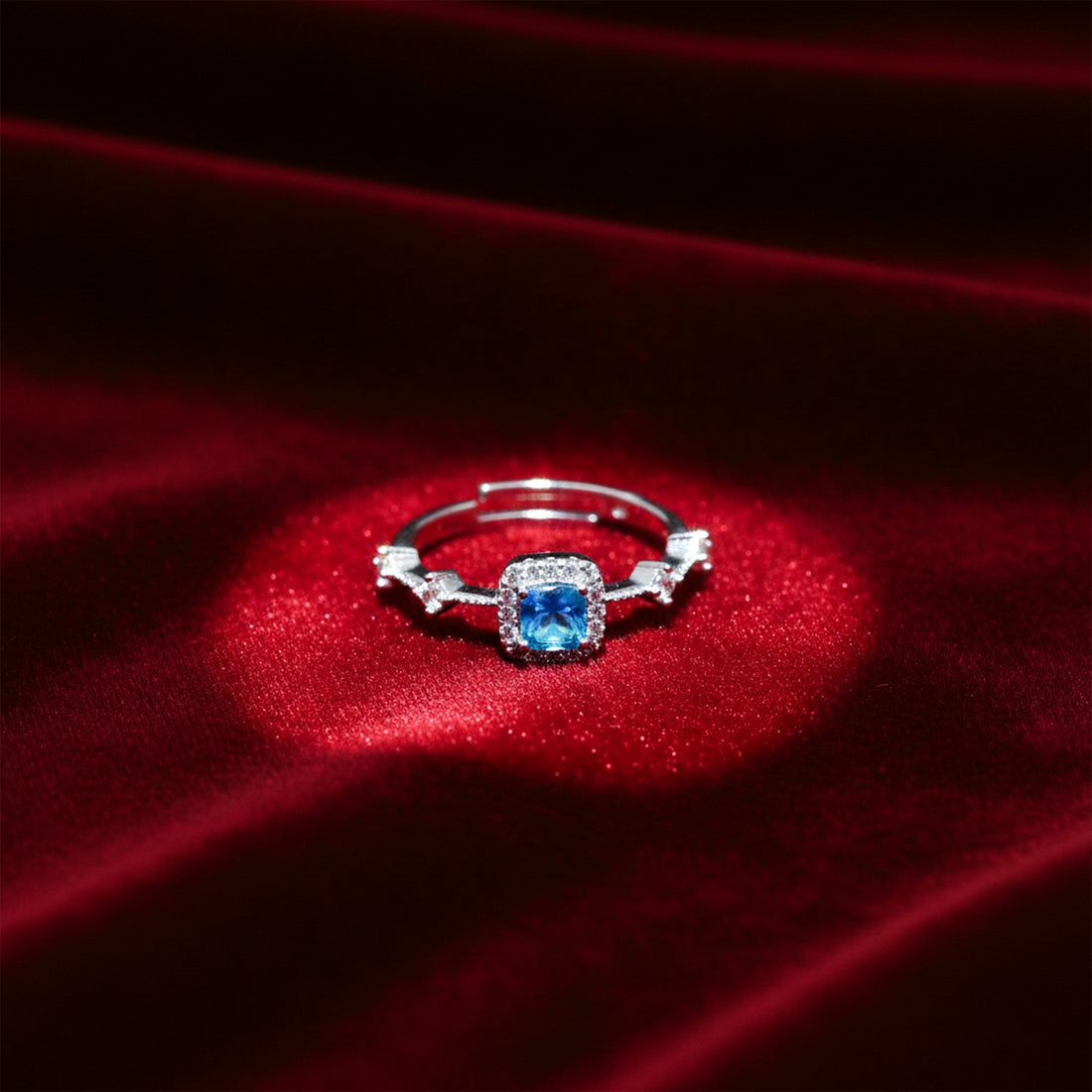 Ocean Halo Butterfly Ring GWR -67