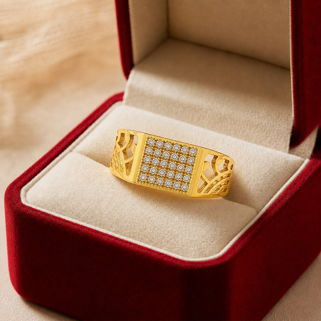 Embellished Statement Ring GMR -41