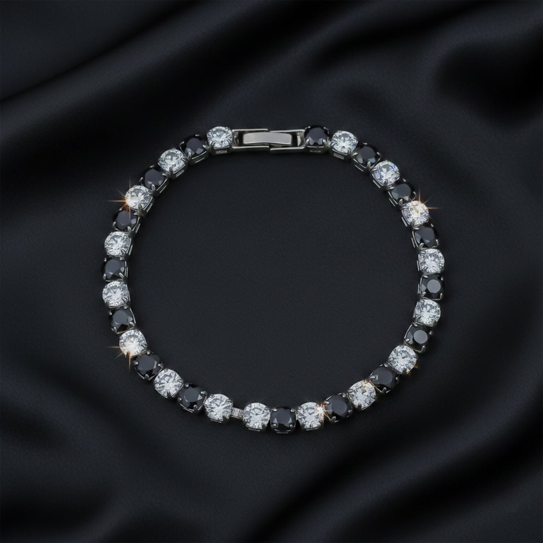 Spark Dual Crystal Tennis Bracelet GWB -57