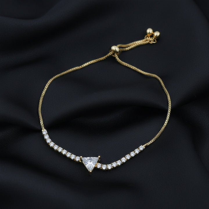 Triangle Tennis Bracelet GWB -111