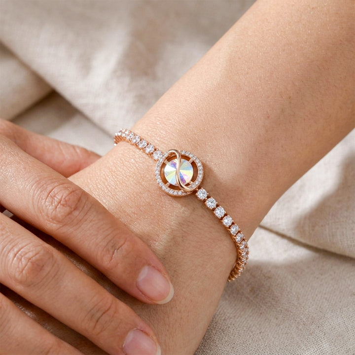 Celestial Aura Tennis Bracelet GWB -89