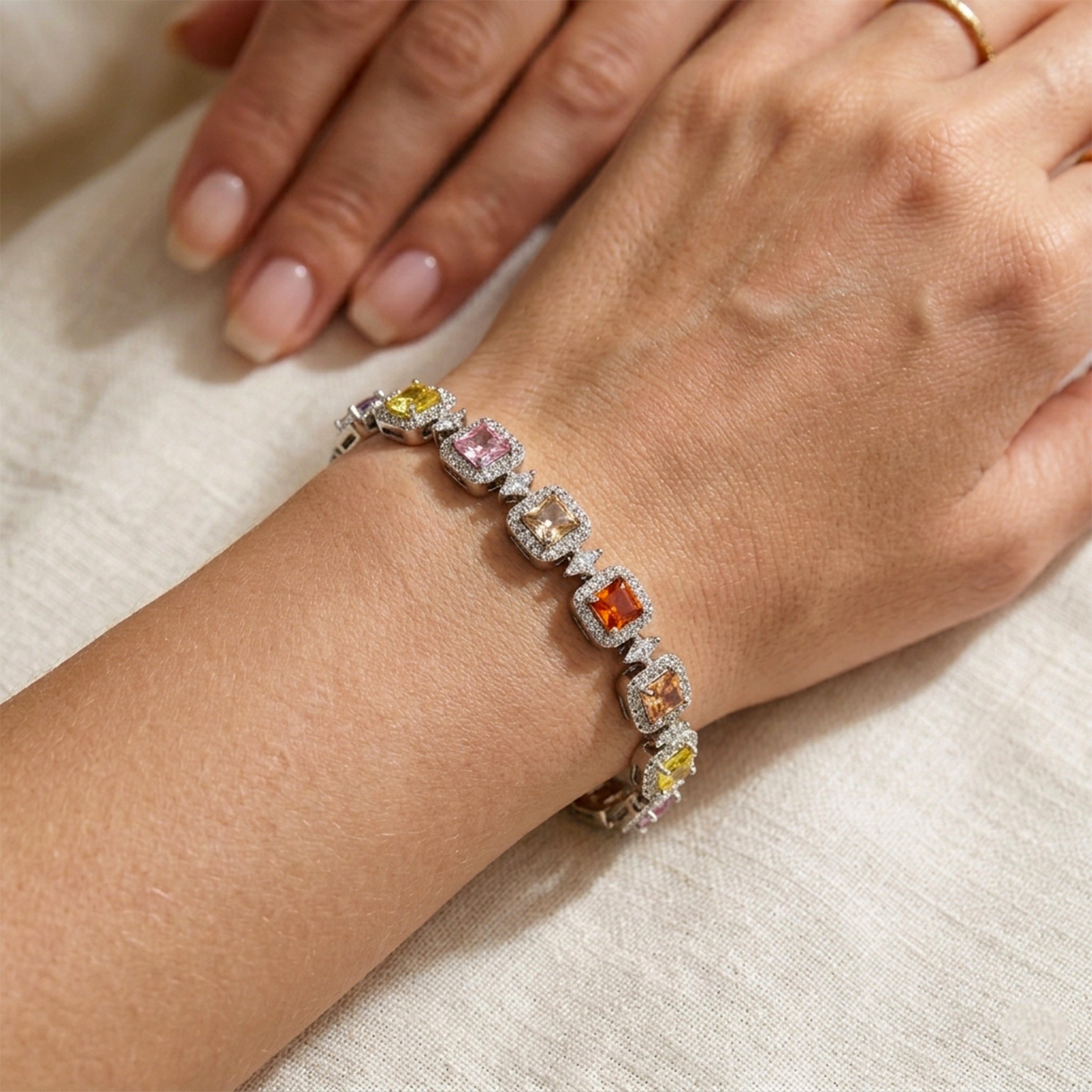 Prism Royale Tennis Bracelet GWB -137