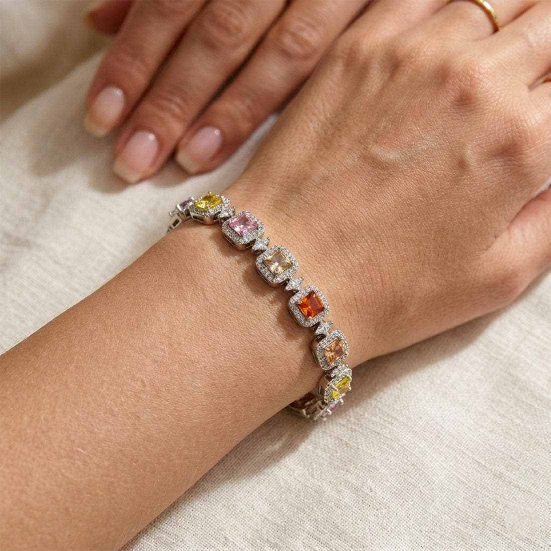 Prism Royale Tennis Bracelet GWB -137