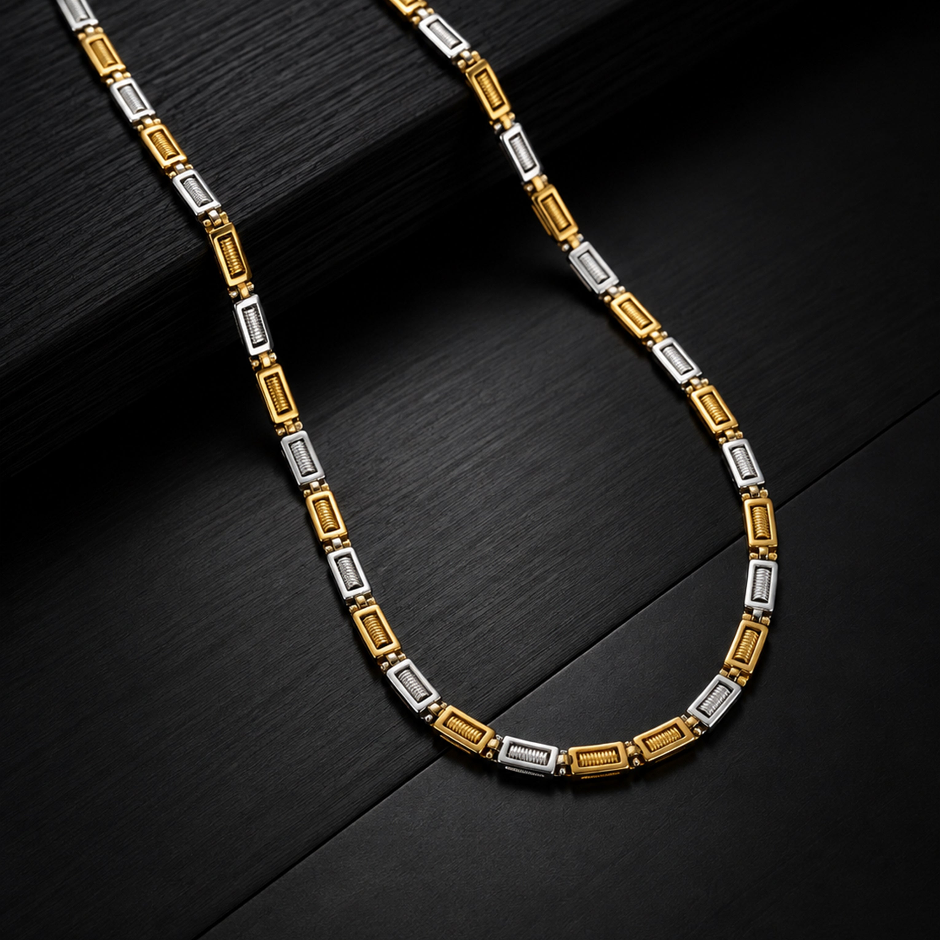 Titne Two Tone Mens Chain