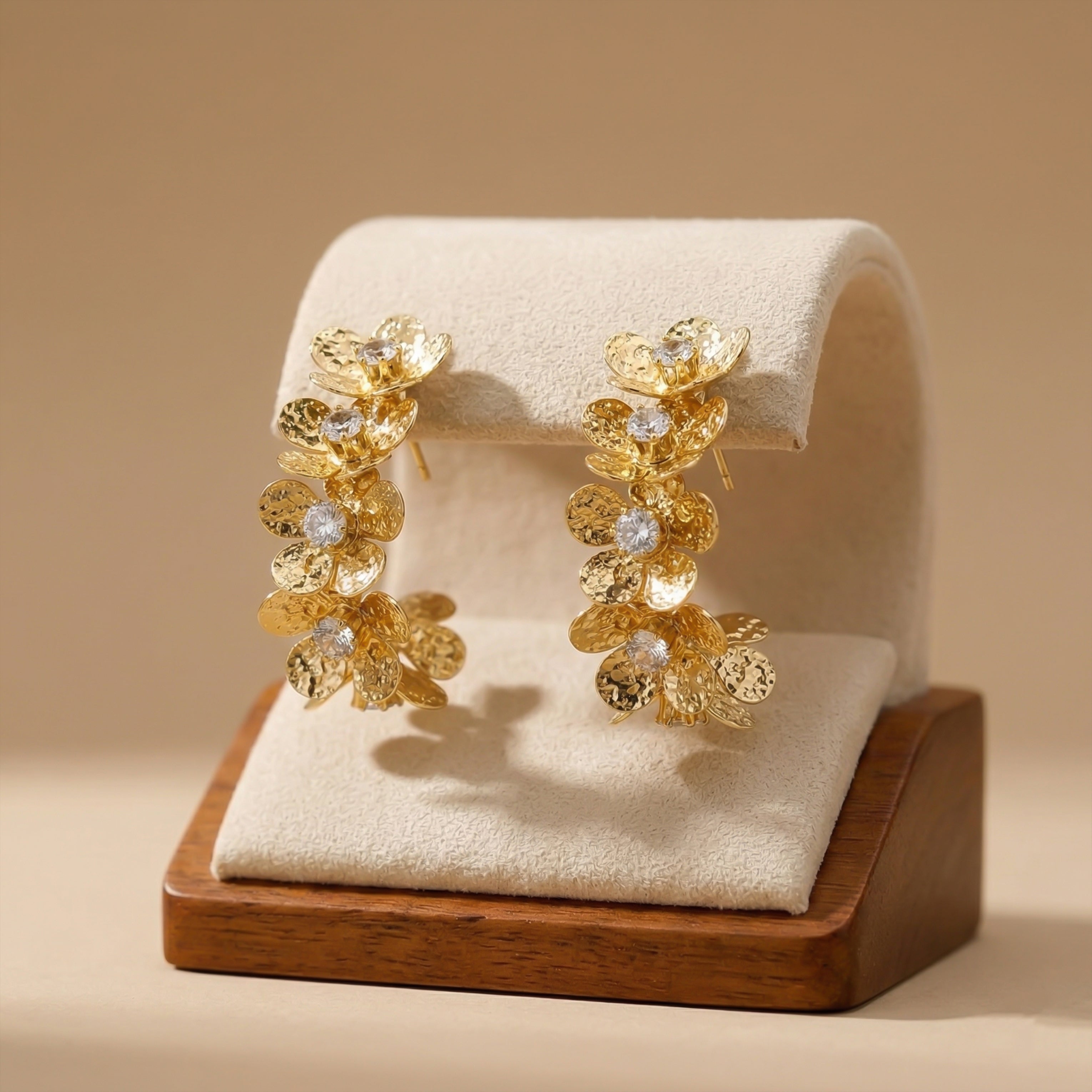 Flora Luxe Layered Earrings GWE -129