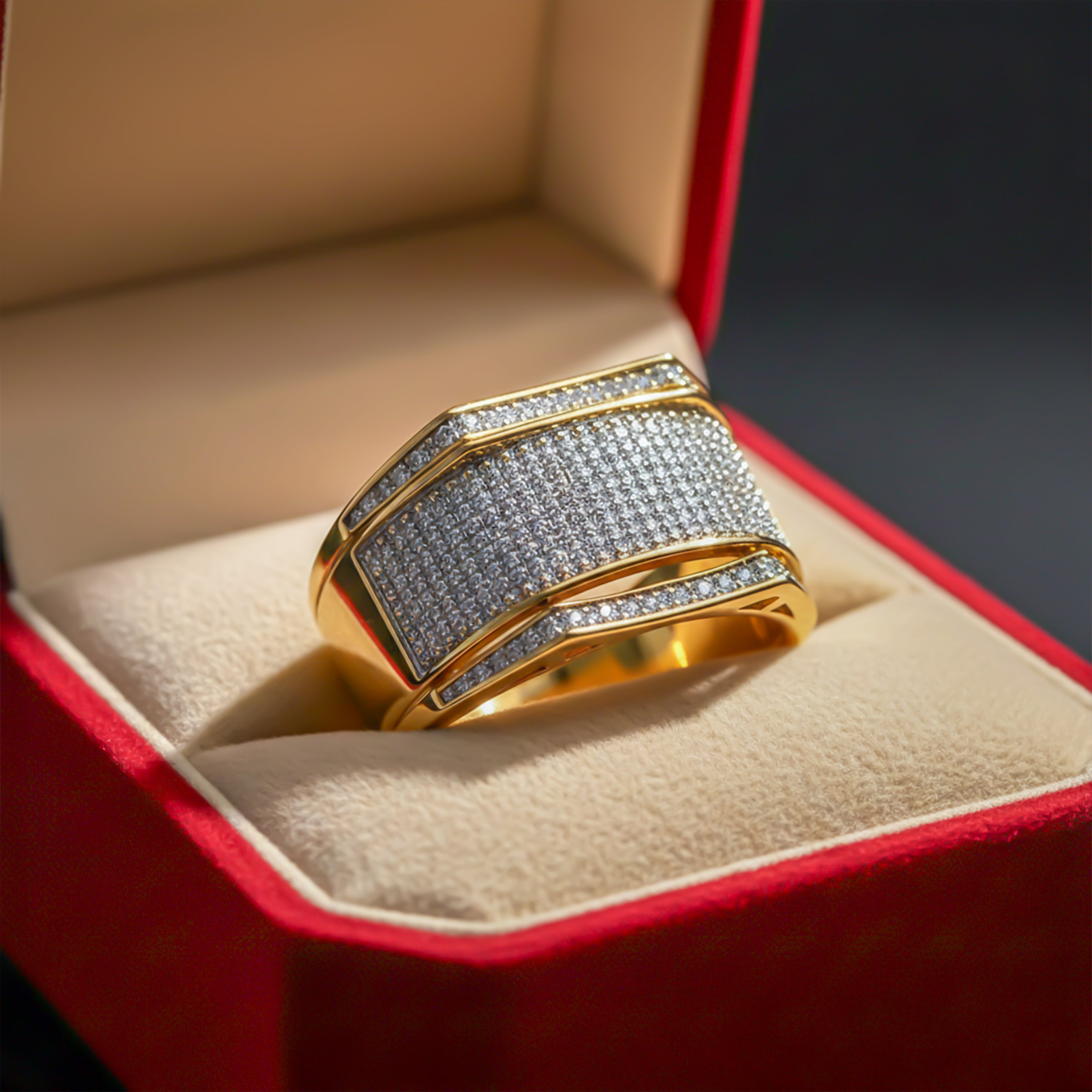 Iced Statement Ring GMR -13