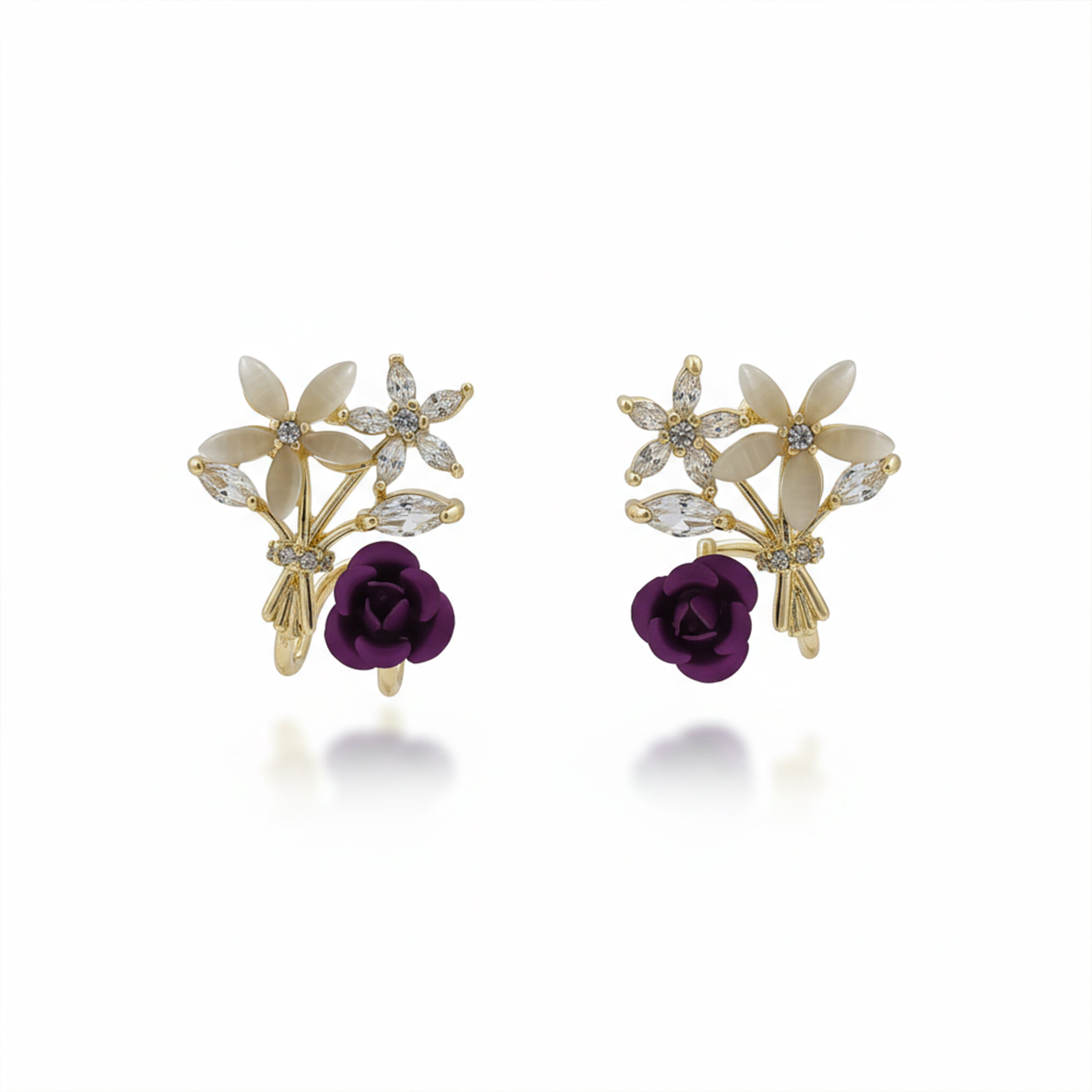 Floral Bouquet Earrings GWE -157