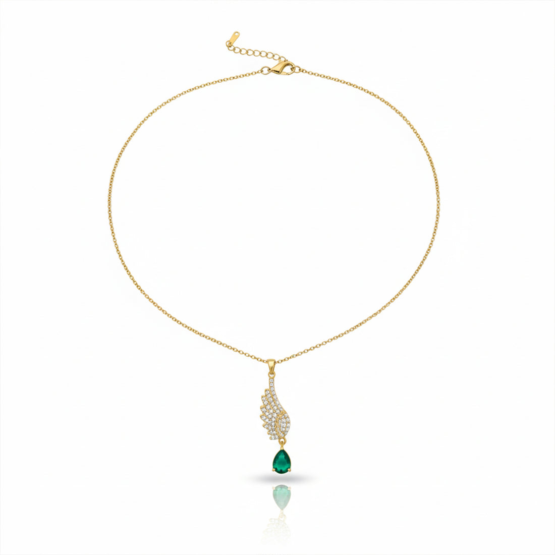 Angel Wing Pendant Necklace GWN -116