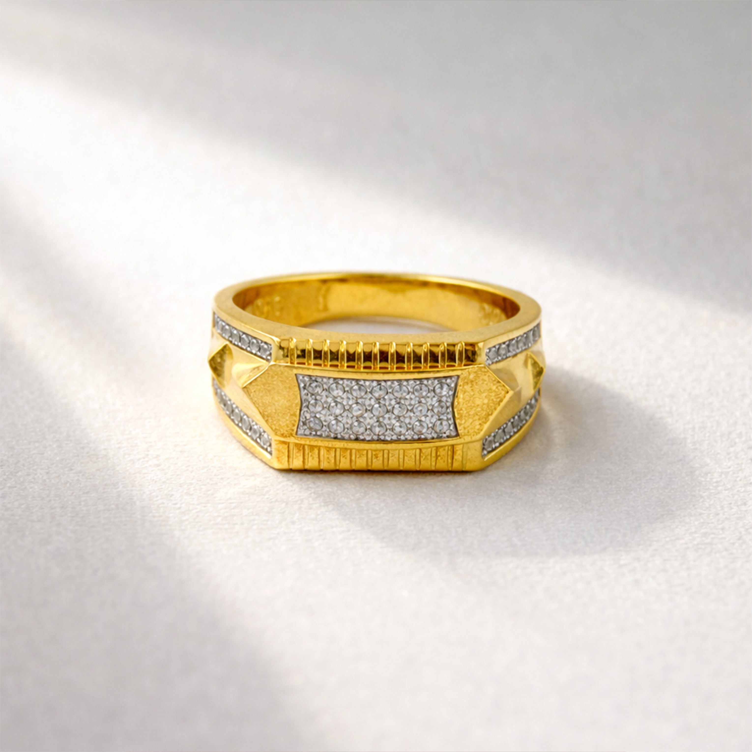 Royal Bar Gold Ring GMR -30