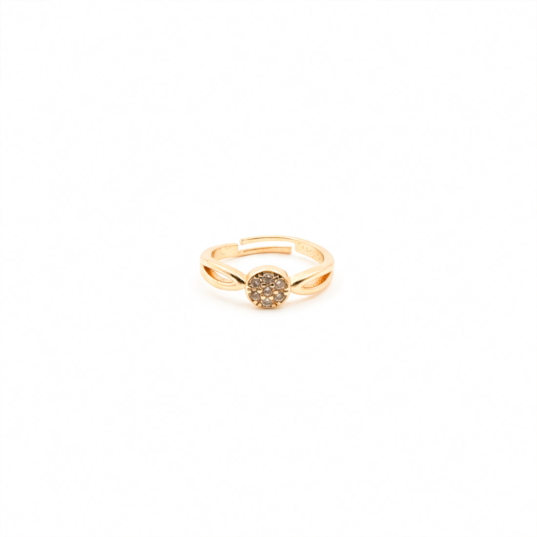 Aurora Floral Diamond Gold Ring GWR -13