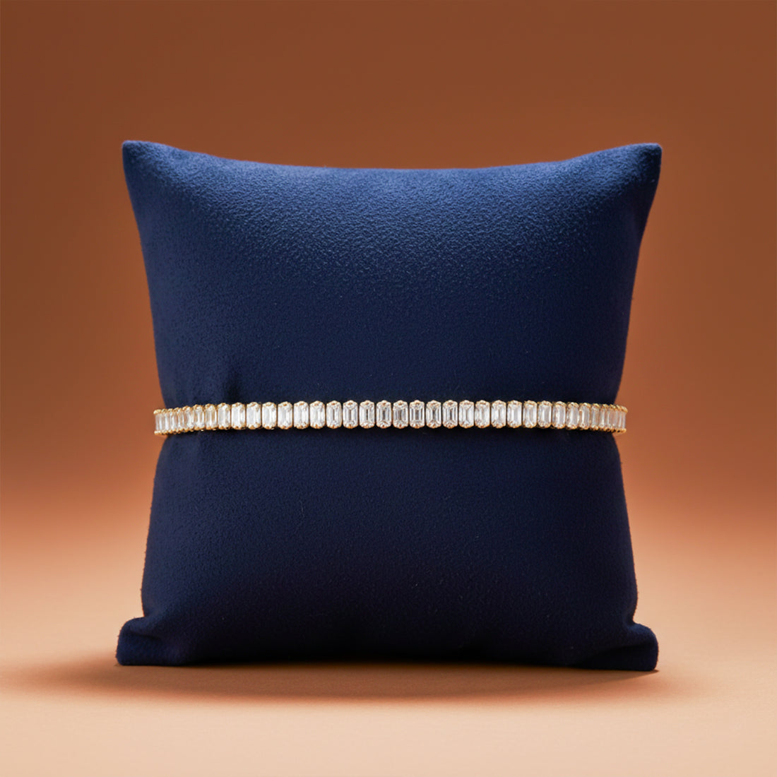 Royal Radiance Baguette Tennis Bracelet GWB -112