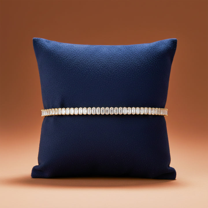 Royal Radiance Baguette Tennis Bracelet GWB -112