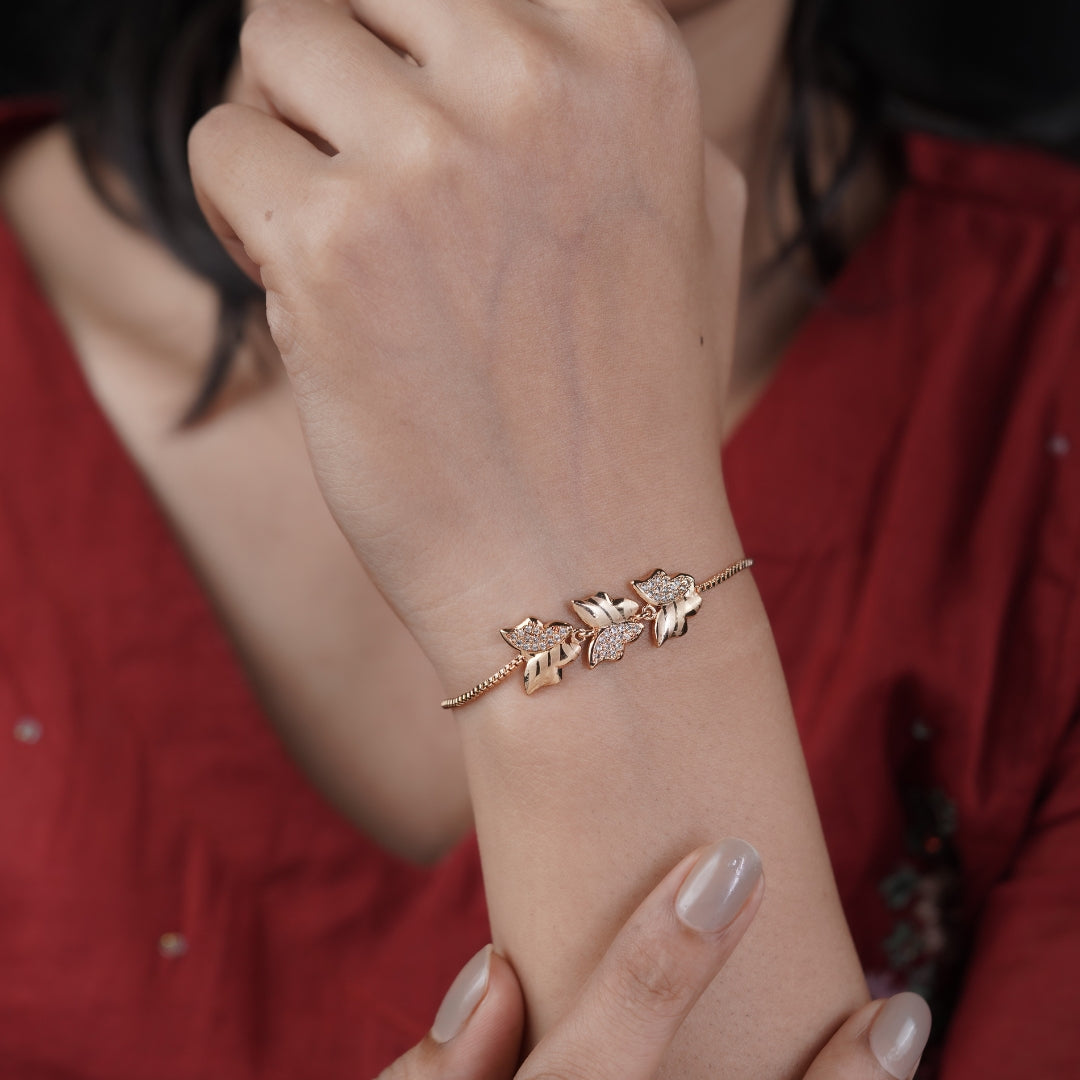 Adjustable Slider Womens Bracelet