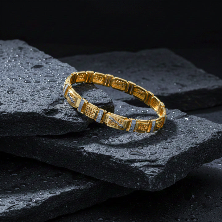 Royal Matrix Gold Bracelet GMB -3