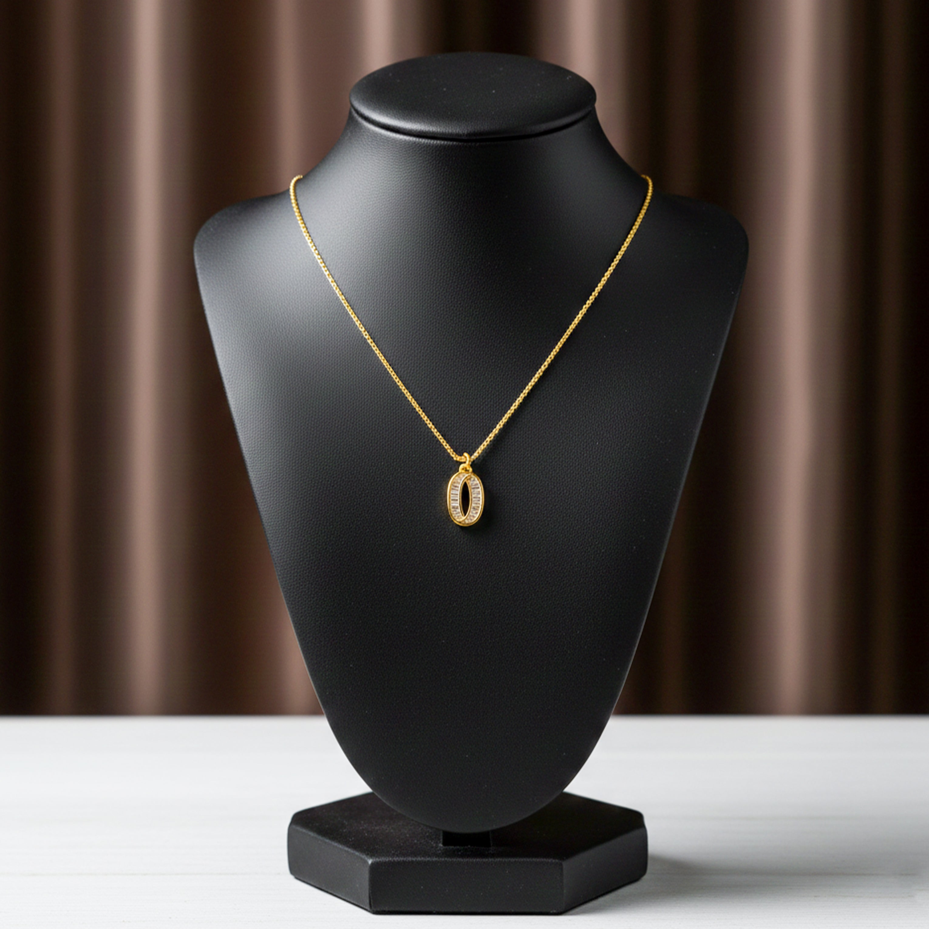 Elegant Alphabet Letter Pendant GWN -46