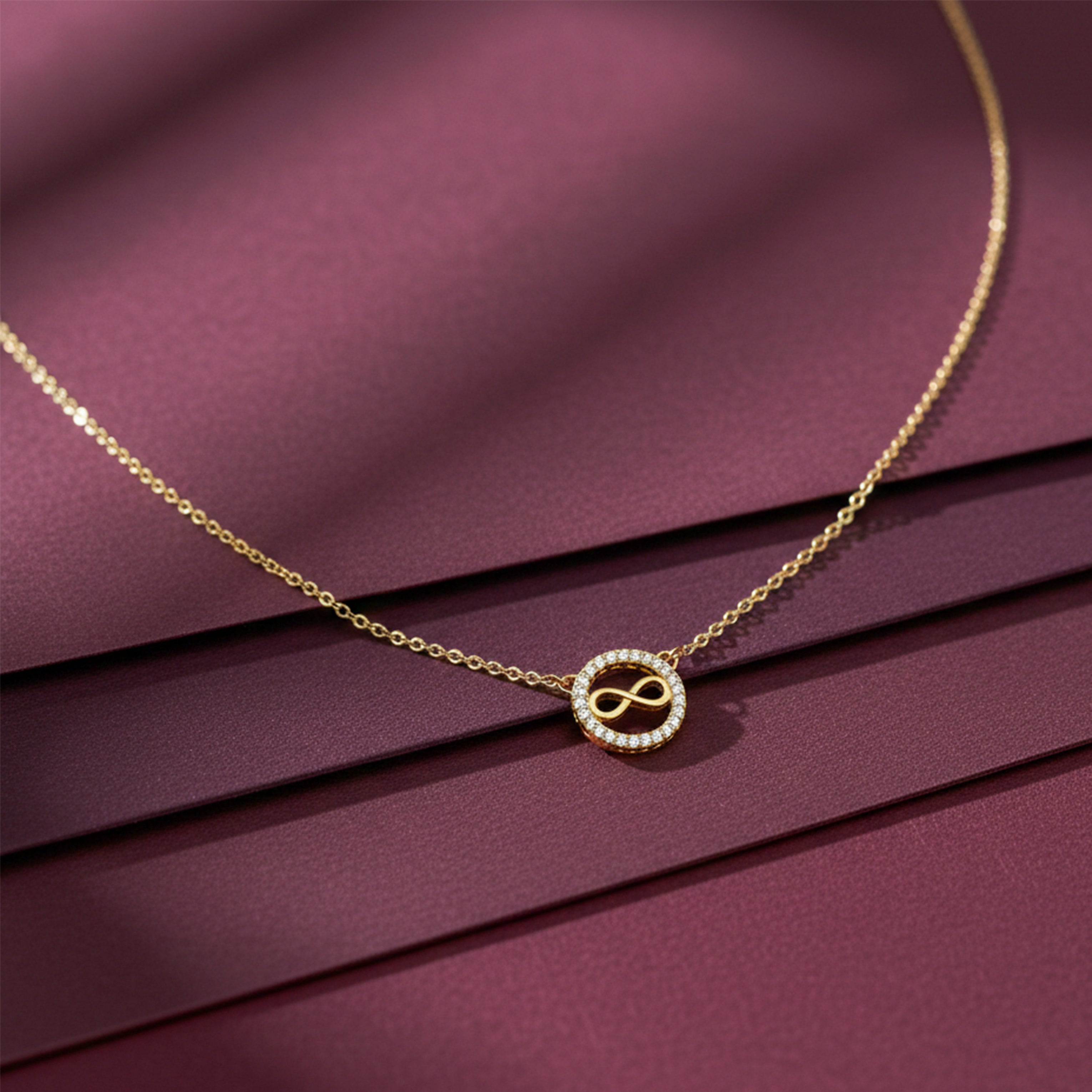 Elegant Infinity Pendant GWN -50