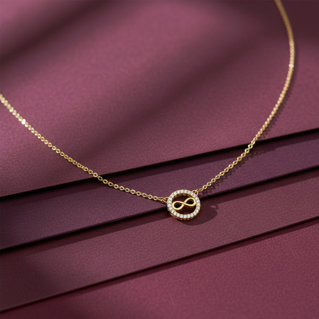 Elegant Infinity Pendant GWN -50
