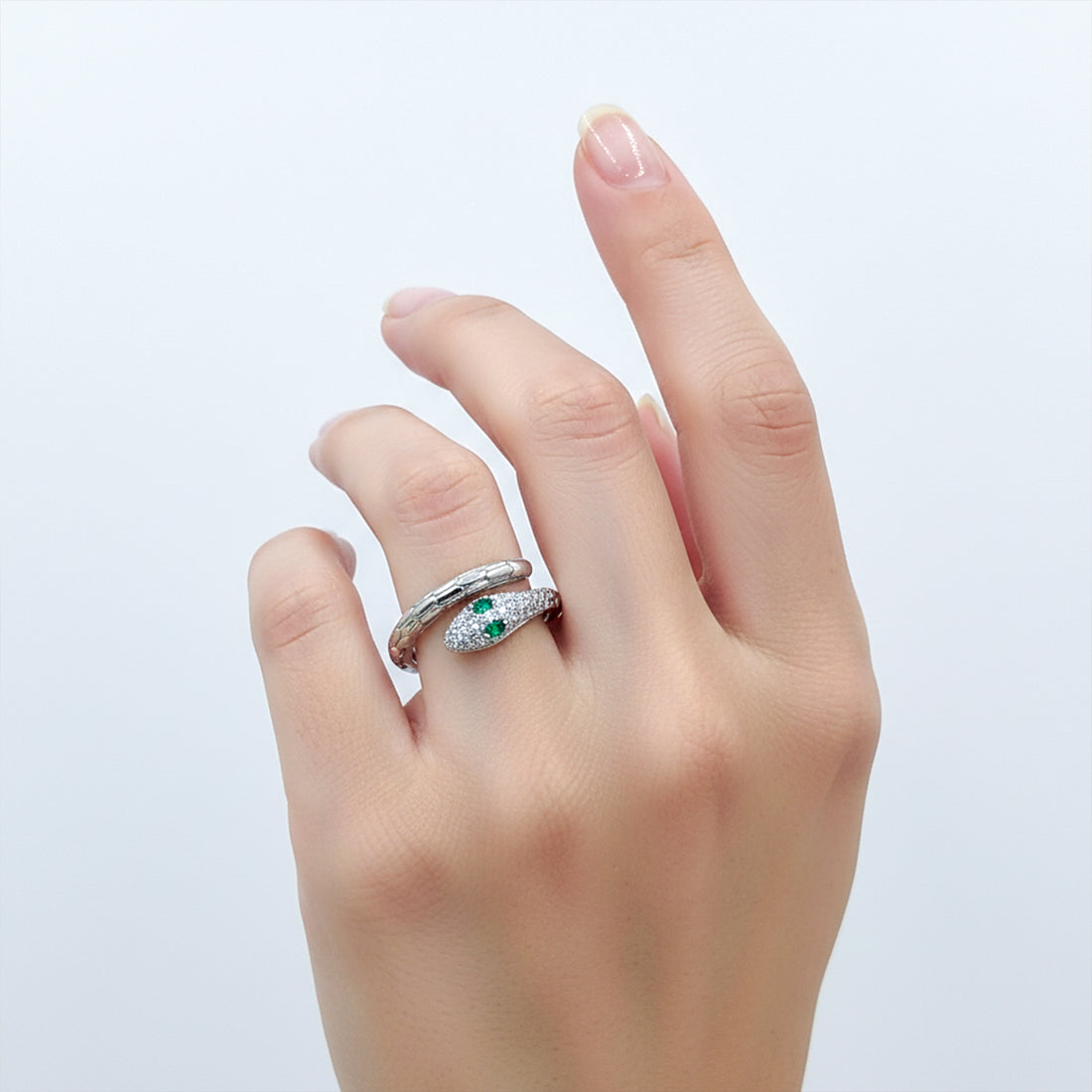 Emerald Viper Wrap Ring GWR -77