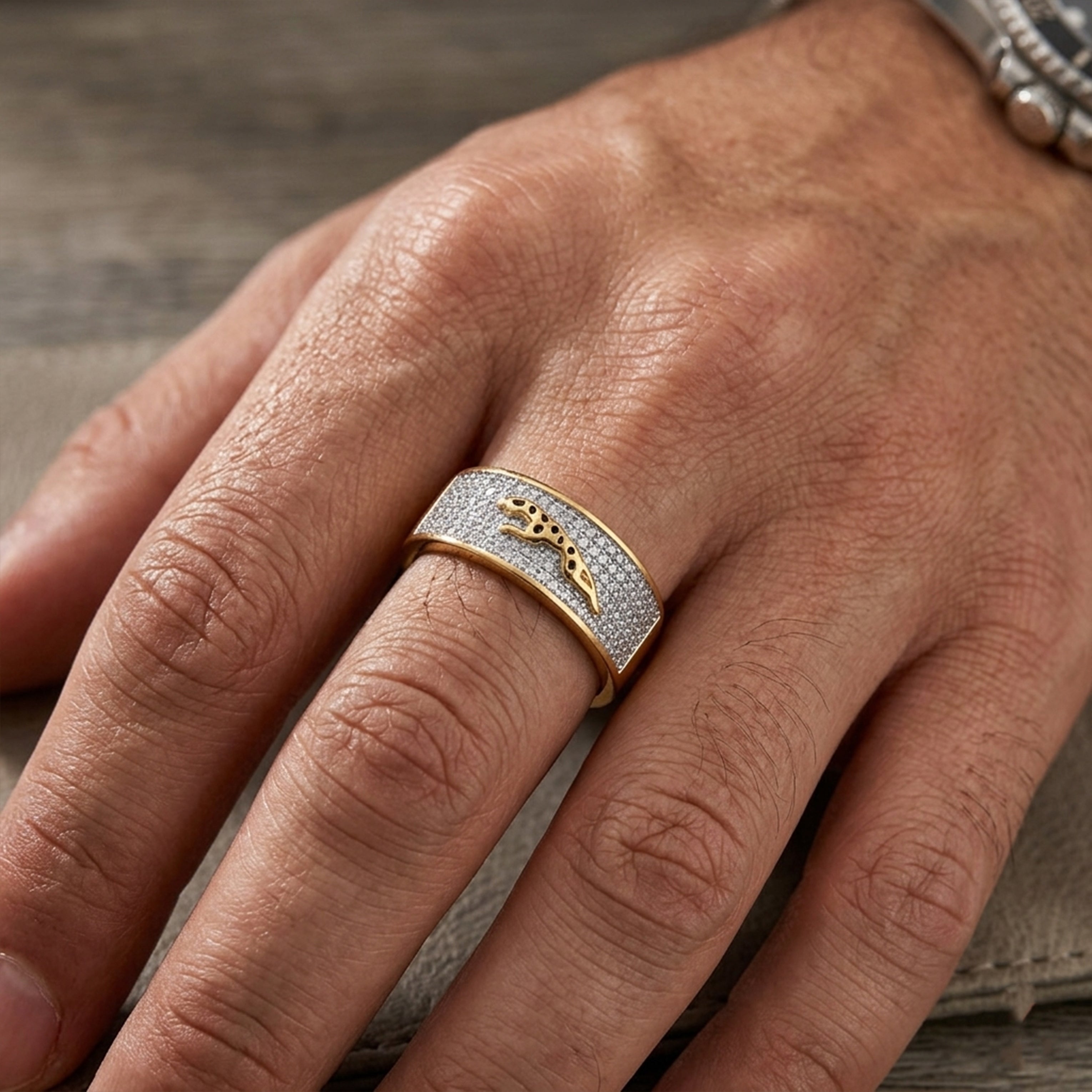 Golden Panther Motion Ring GMR -29