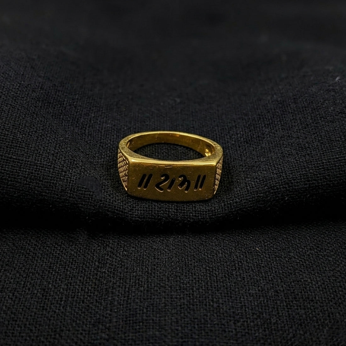 Sanskrit Power Gold Ring GMR -31