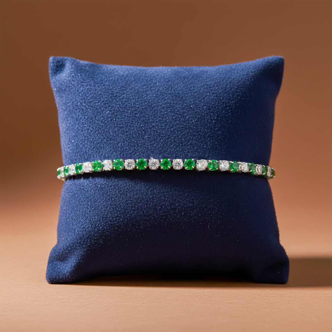 Emerald Radiance Tennis Bracelet GWB -70