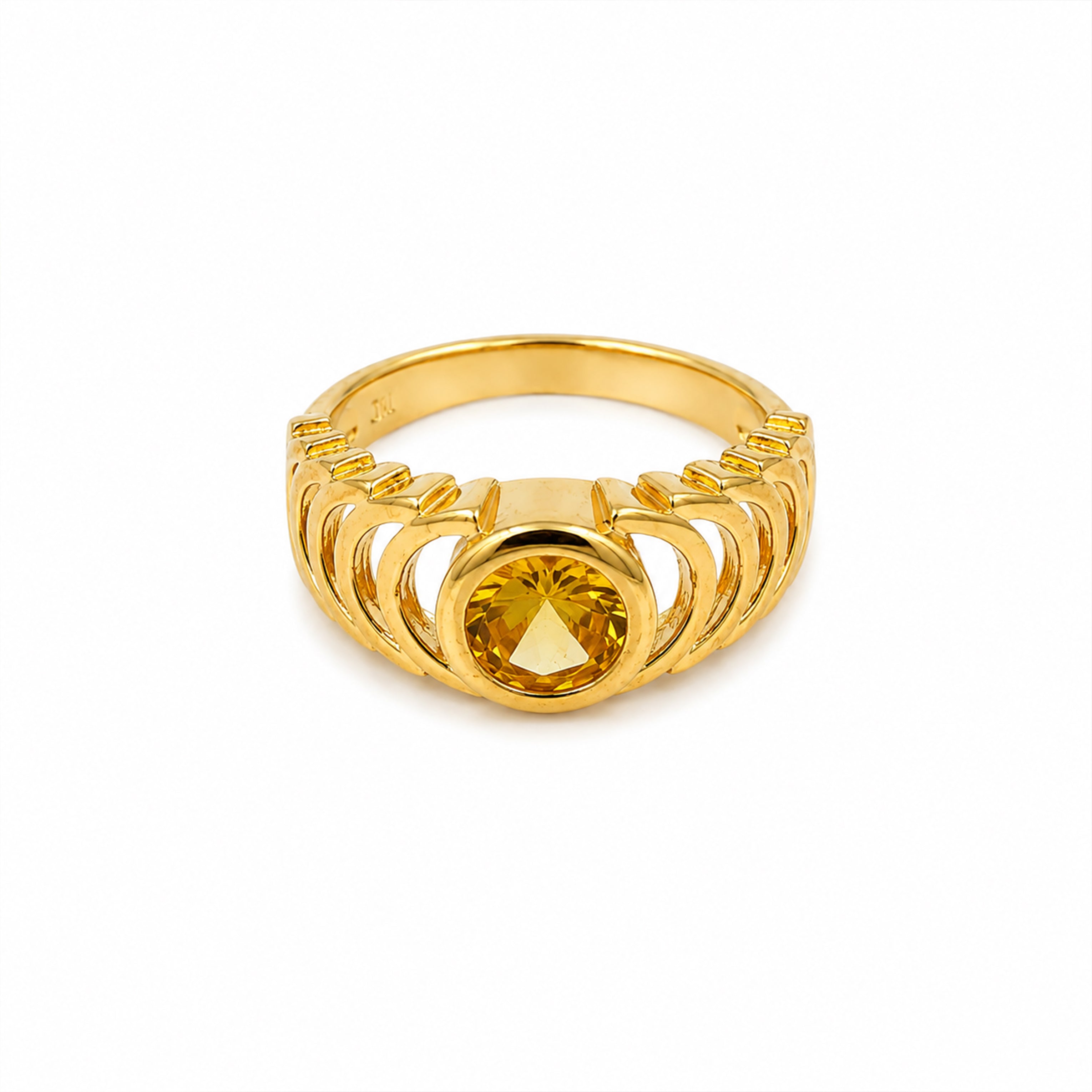 Imperial Sunstone Crest Ring GMR -49
