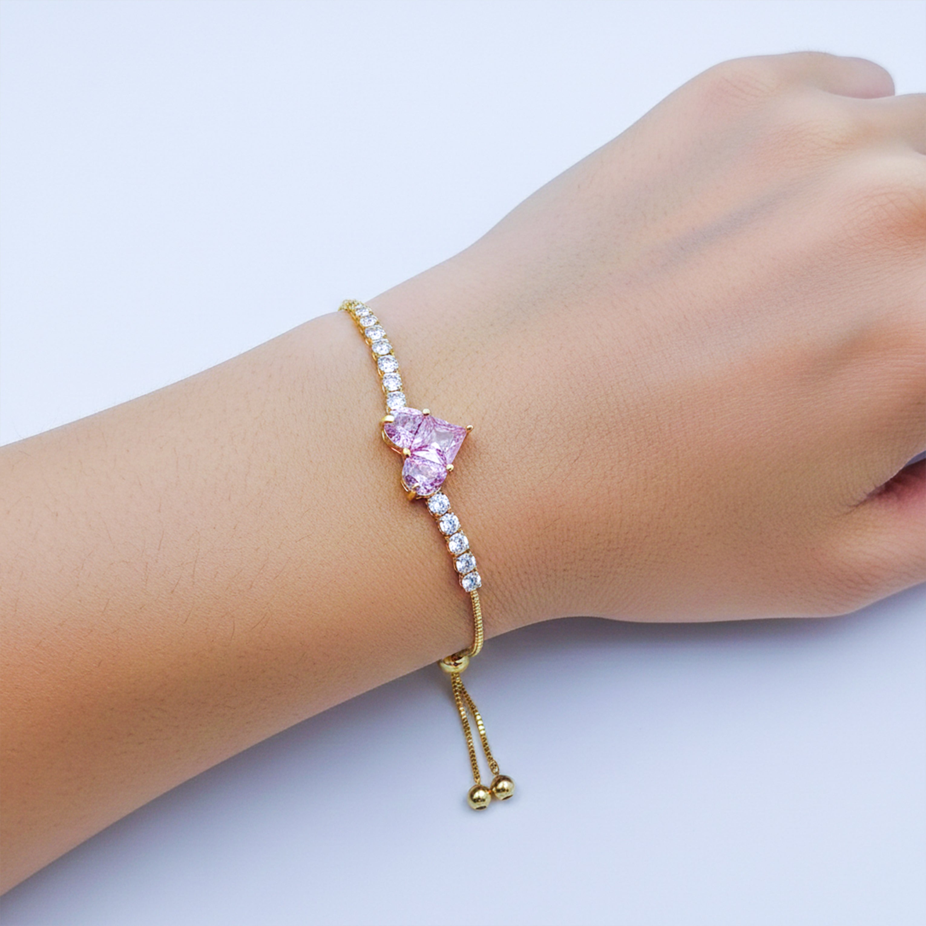 Blush Heart Bracelet GWB -117