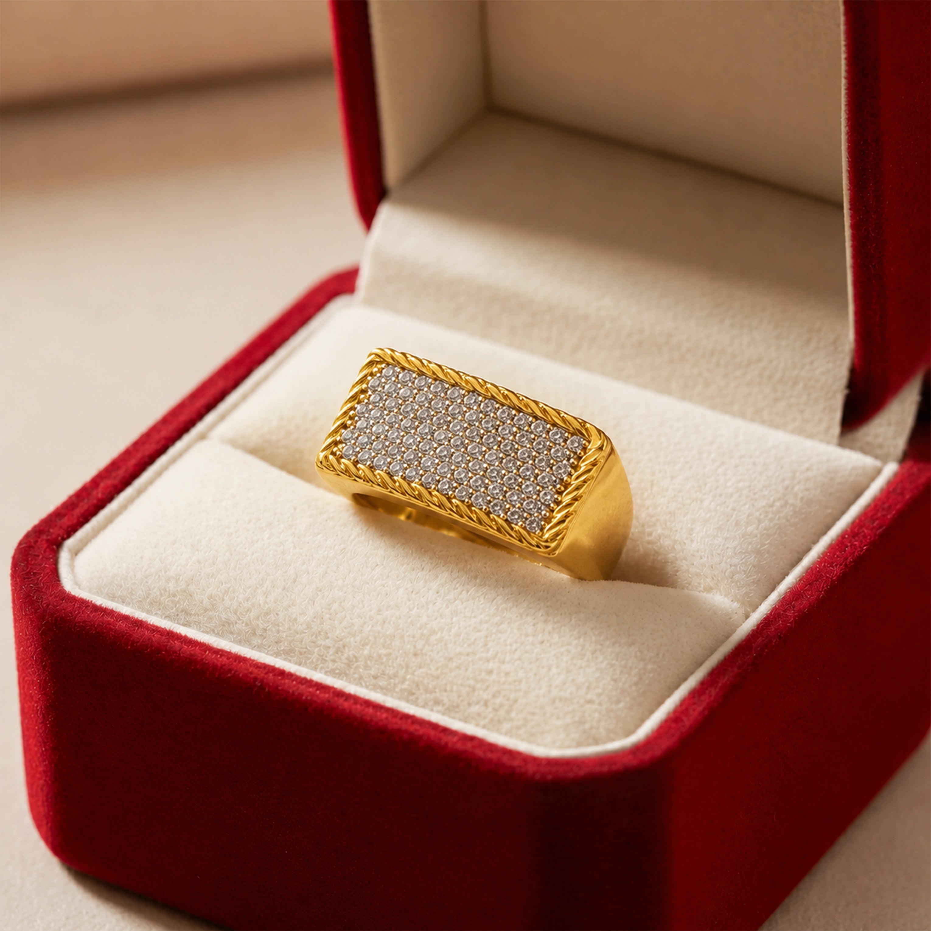 Rectangular Statement Ring GMR -38
