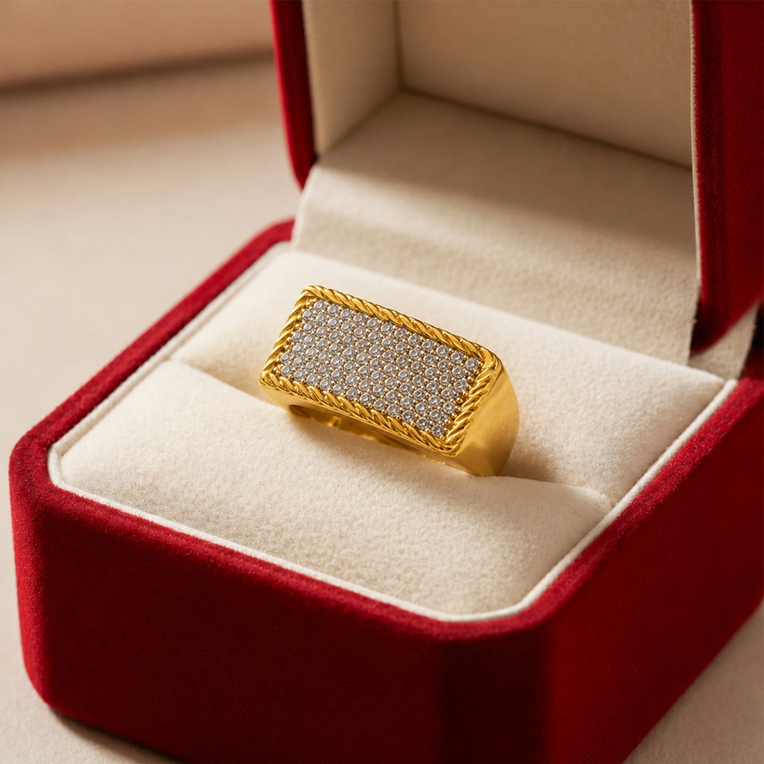 Rectangular Statement Ring GMR -38