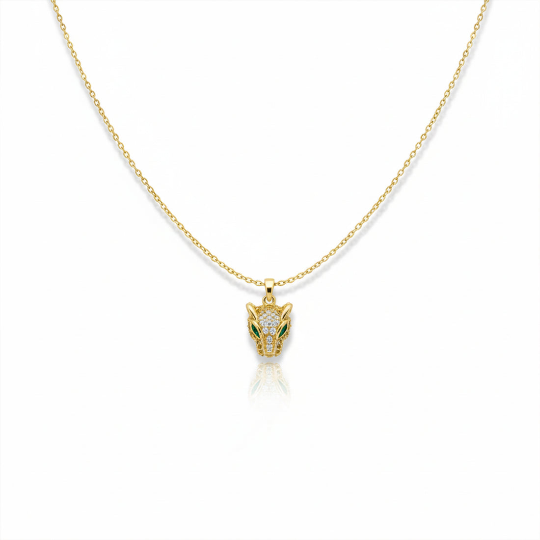 Panther Head Pendant Necklace GWN -96