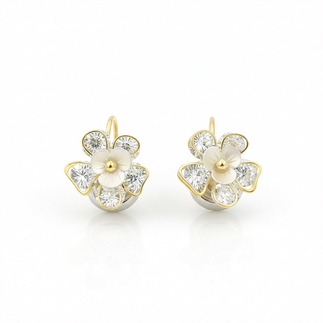 Crystal Bloom Elegance Earrings GWE -99