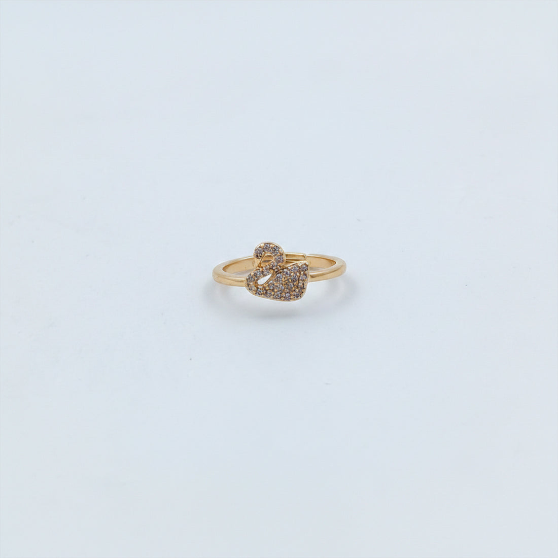 Swan Grace Diamond Gold Ring GWR -12