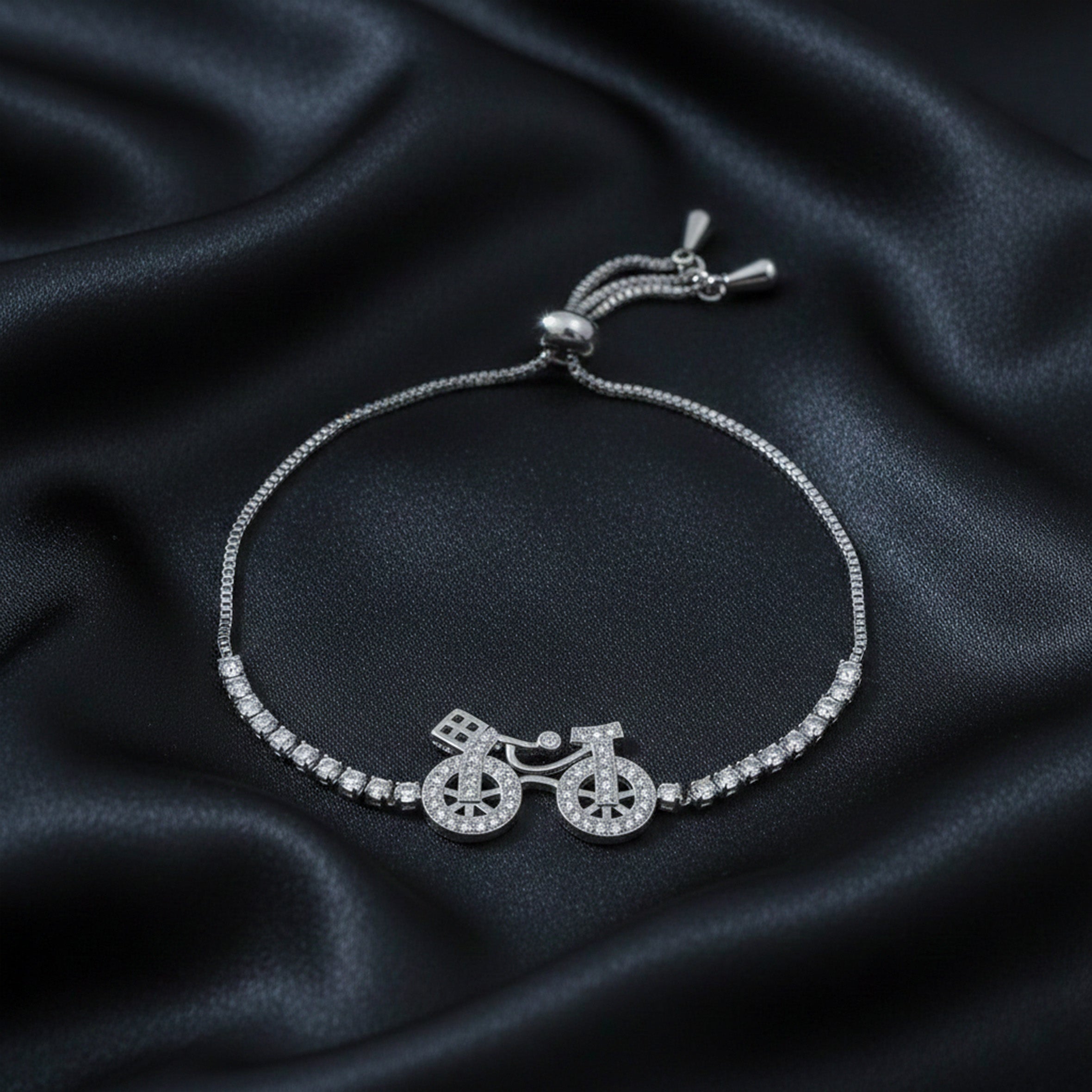 Bicycle Charm Bracelet GWB -110