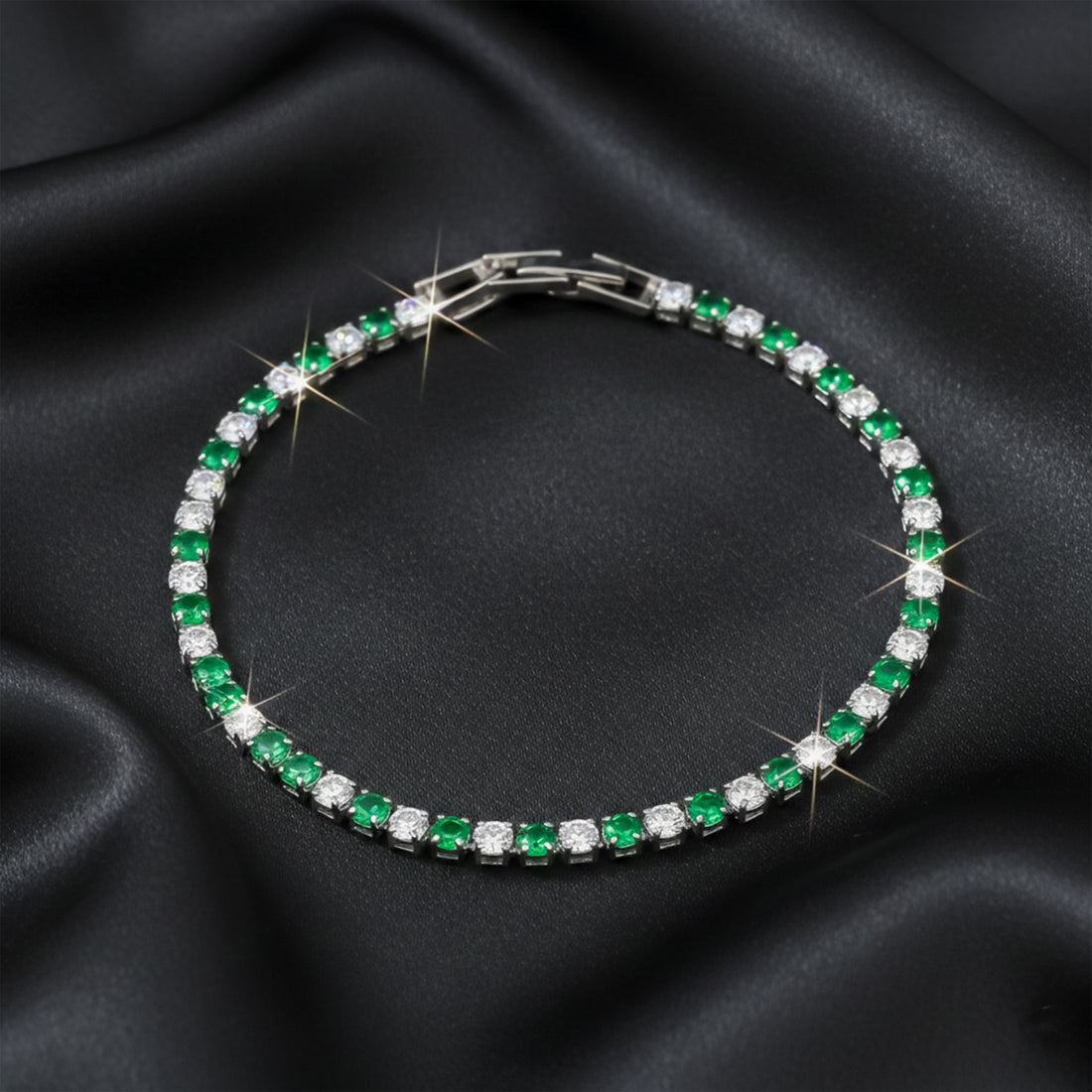 Spark Crystal Tennis Bracelet GWB -61